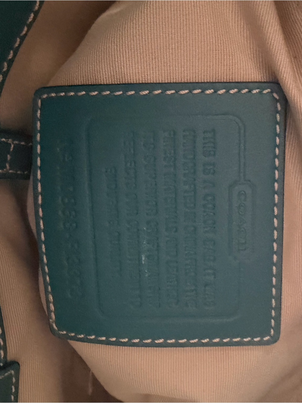 COACH Straw Tote Bag - Picture 4 of 6